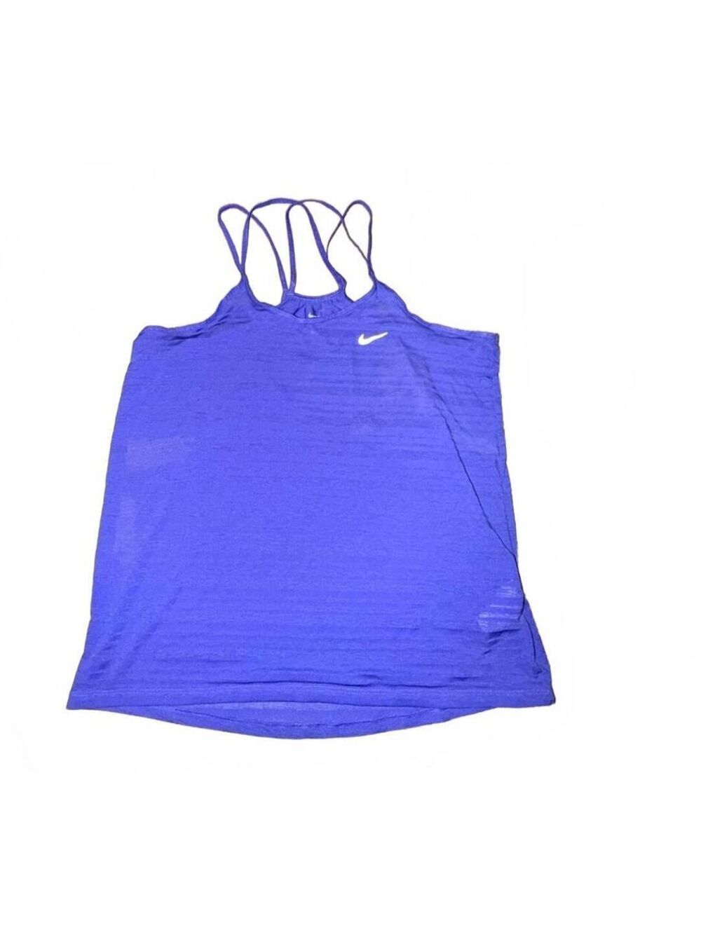 Nike Dri-FIT Women's Medium Purple Strappy Tank Top